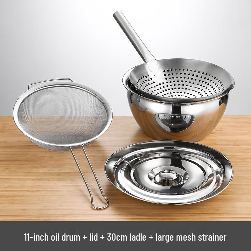 

Ningzhao 304 Stainless Steel Oil Pot Set
