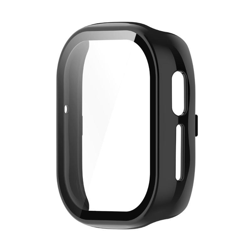 652F Screen Protector Case Cover for Watch 4 Scratch-resist Shock Frame Full Edges Coverage Smartwatch Onepiece Bumper Shell