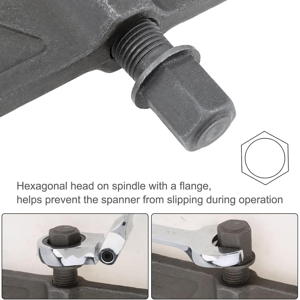 2-Jaw Gear Bearing Puller Removal Tool 4" 6"Industry Gear Adjustable Gear Puller Kit Pulley Remover Straight Type Gear Repair