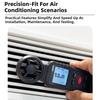 Easy to Carry Wind Tester with Accurate Wind Measurement LCD Screen Immediate Values Wide Scale for Outdoor Use