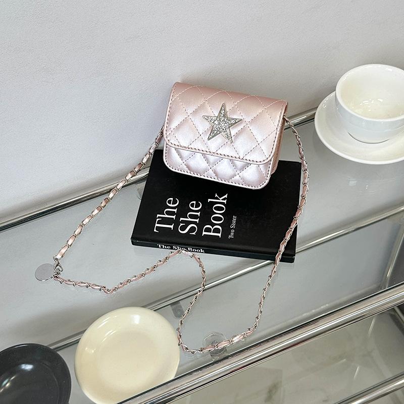 Small Bag New Women's Bag Trendy Fashion Versatile Messenger Bag Popular Shoulder Small Square Bag