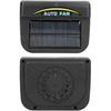 Air Vent Radiator Window Windshield Auto Air Vent,Solar Powered Car Exhaust Fan Solar Ventilator Car Radiator Fan, Radiator Ventilator System, 0.5W,