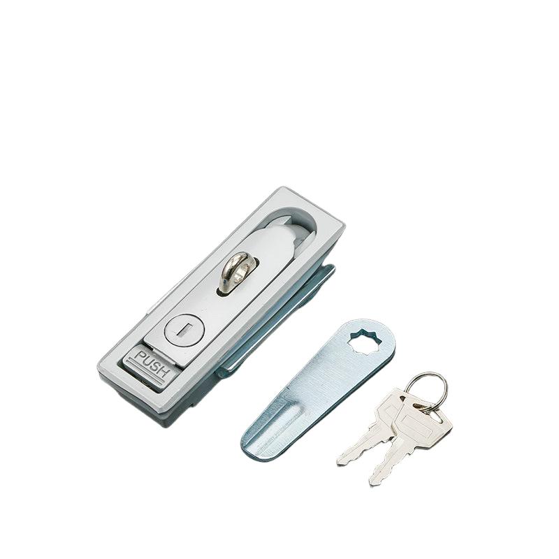 MS712 Stainless Steel Padlock Communication Junction Box Door Lock with Latch