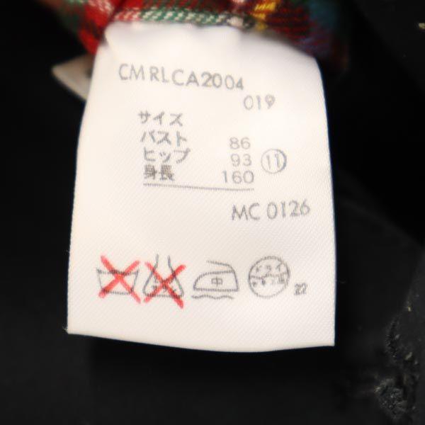 Ralph Lauren Stainless Collar Coat 11 Black Women Used