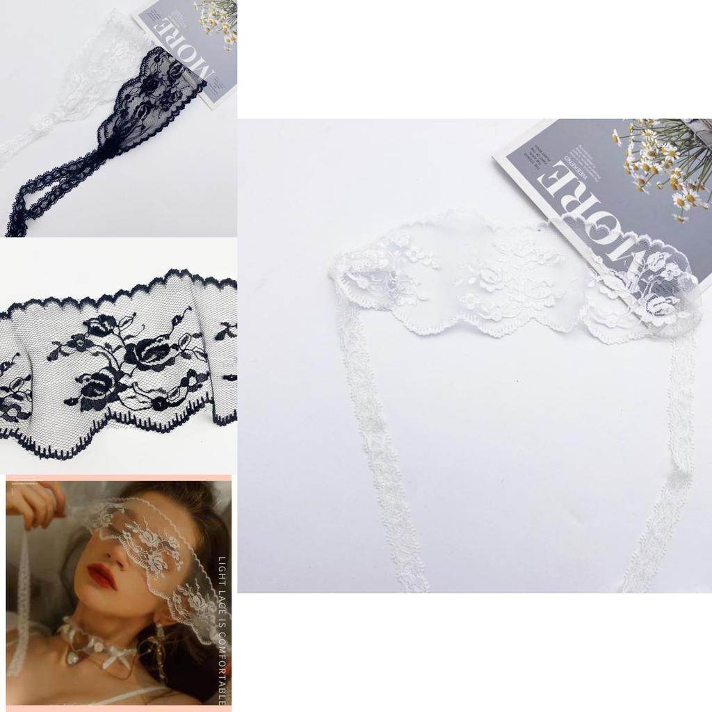 Costume Lace Eye Mask For Women With Fine Embroidery Perfect For Holiday And Party Wear
