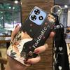 Fashion Design Soft case Phone Case For ZTE Blade A73 4G/V50 Smart Silicone Lanyard Shockproof Back Cover Dirt-resistant