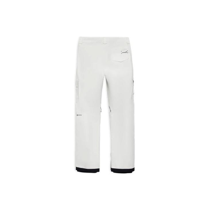 Li Ning Ski Series Solid Color Loose Cuff Ski Pants Women Pants Off-White AHXR064-1