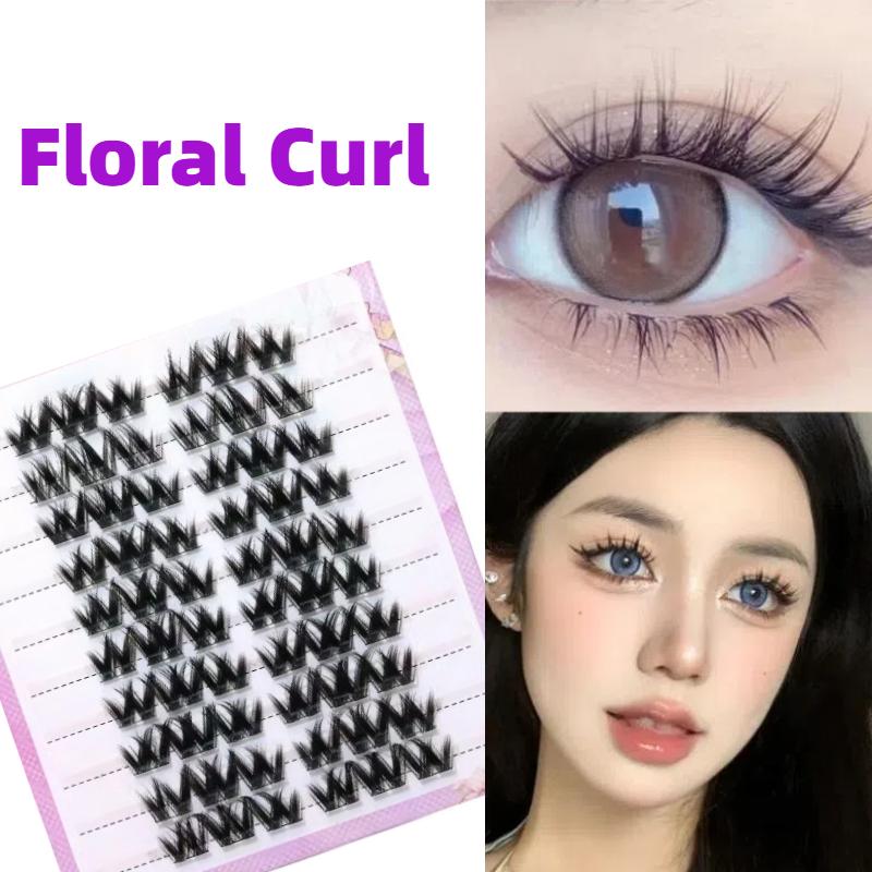 Large Capacity Glue Required False Eyelashes, 10raws, 11-17mm,high Quality,40+version,professional eyelashesMakeup