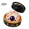 Portable Decompression Tool 1/5/6Pcs Halloween Dumpling Squeezing Toy with Steamer, Pumpkin Ghost Eyeball Skeleton Bun Stress Relief for Kids Adults,