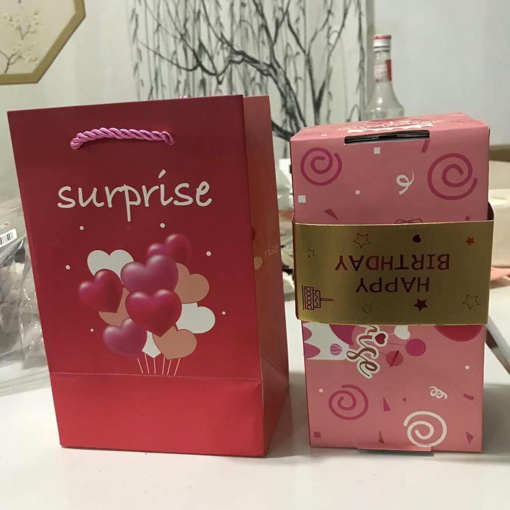 Surprise Pop-up Box Gift for Birthdays, Valentine's, Qixi & Christmas