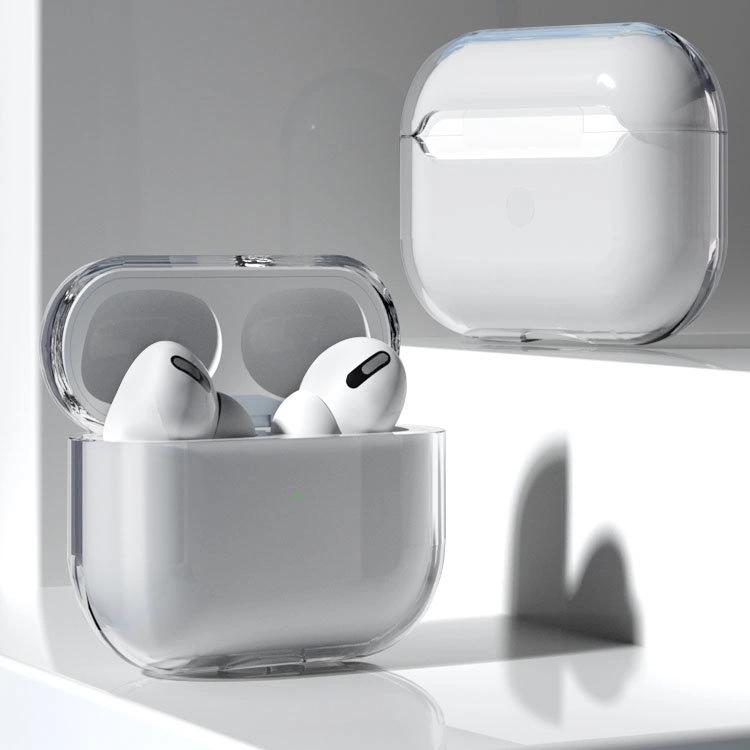 Etui Do Airpods 2 / Airpods 1 Sztywny Mocny Pokrowiec Na Słuchawki Przezroczysty (Case A)