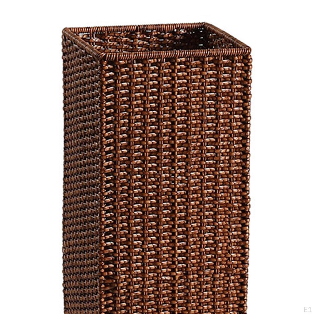 Creative Woven Basket Holder, Modern Design for Hallway And Office Organization