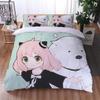 3D Fashion print Anime Spy Family Bedding Set Boys Girls Twin Queen Size Duvet Cover Pillowcase Bed Kids Adult