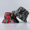 Double-sided Bucket Hat European and American Printing Popular Bucket Hat Camouflage Pattern New Hat