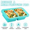 Silicone Freezer Trays with Lid,6 Cup Soup Freezer Container large Ice Cube Molds with Reinforced Steel Ring Top for freezing Soup Sauce Broth