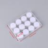2Pcs Transparent Round Gemstone Display Collection Storage Box Jewelry Gems Loose Diamond Container Jar Organizer Tray Case&Lid
