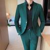 Men's Slim Fit Light Luxury Casual Blazer – Iron-Free British Style Fashion Suit