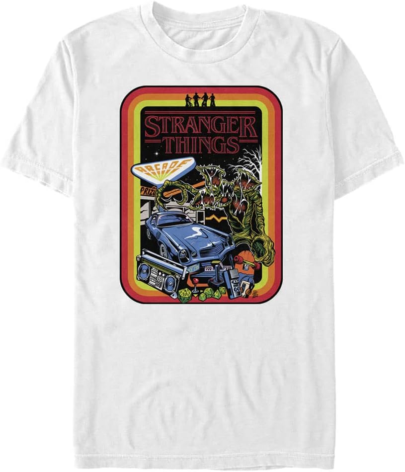 Stranger Things Men s Retro Mash T-Shirt XL
