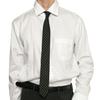[NUMBOOM] Schmale Krawatte aus Japan, waschbar, schmale Passform, glänzendes Finish, Karomuster, Business-Casual (Typ 11)