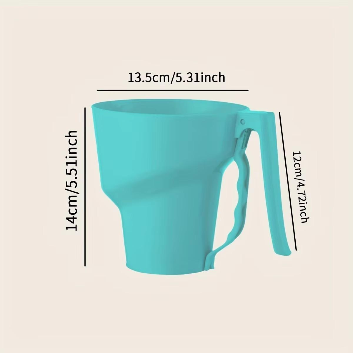 1pc-Kitchen accessories Cup type semi-automatic filter screen Baking tool handheld powder screen