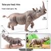 Cross-Border Animal Toy Set: Sheep, Cow, Horse, Donkey, Goat, Poultry Plastic Models
