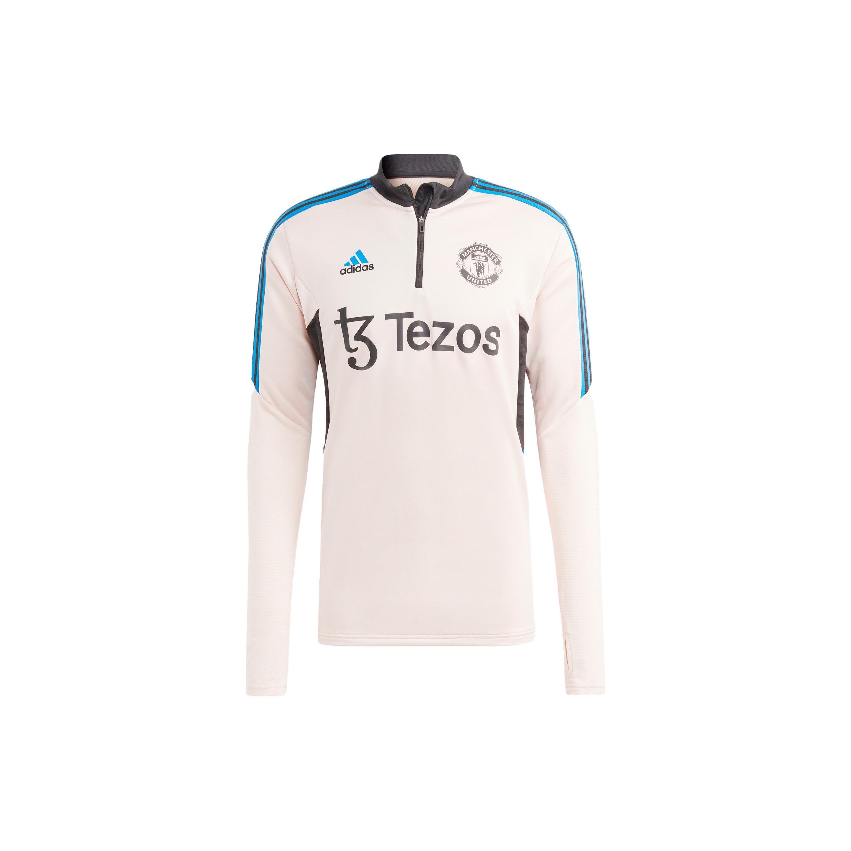 adidas Manchester United Condivo 22 Training Top  Pink  Men s IJ4848 S