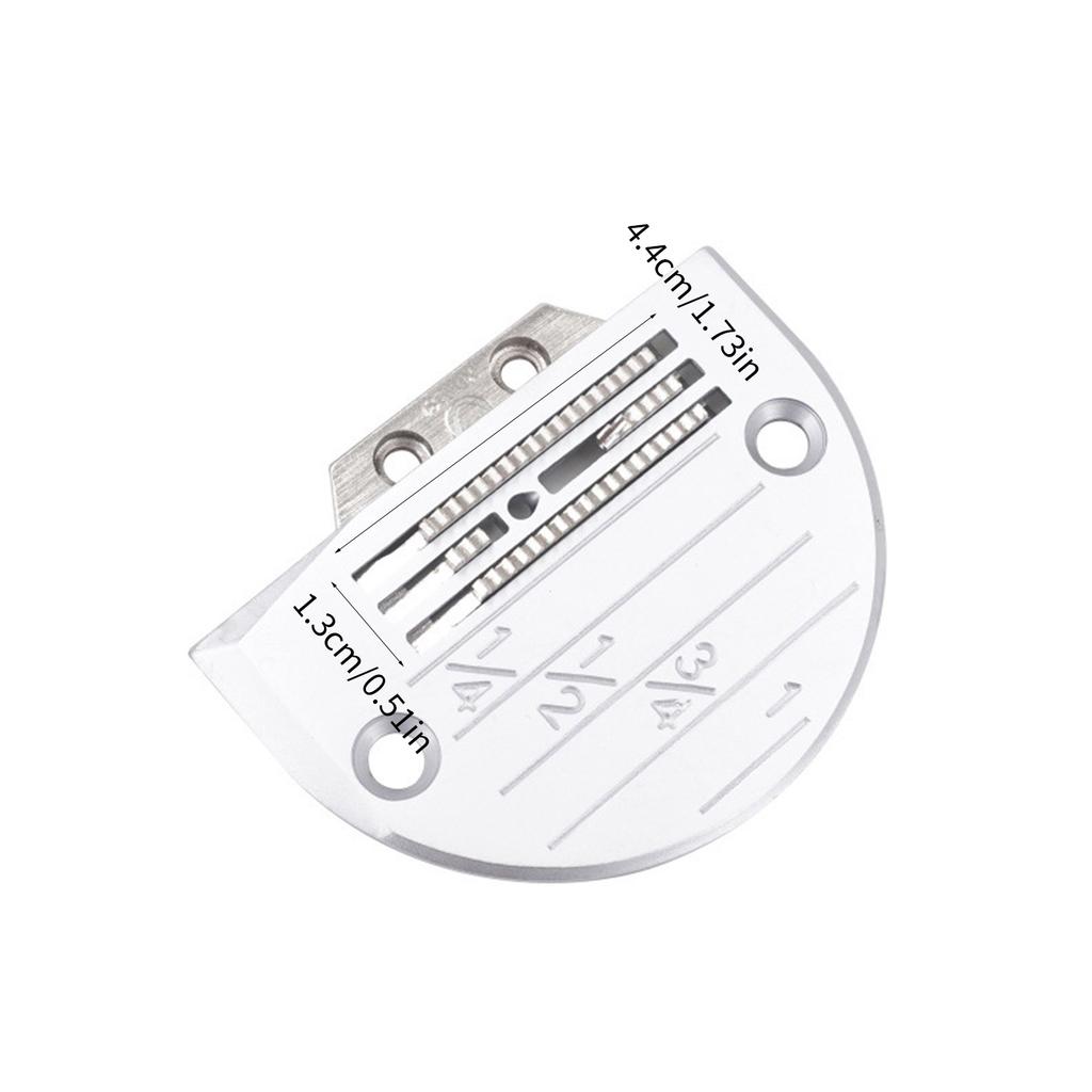 Sewing Machine Needle Plate and Feed Dog Set Flat Car Sewing Machine Needle Plate and Feed Dog for Thin and Thick Fabric