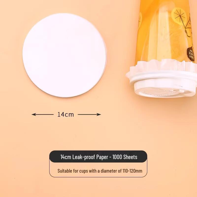 Disposable Milk Tea Cup Leak-Proof Sealing Liners