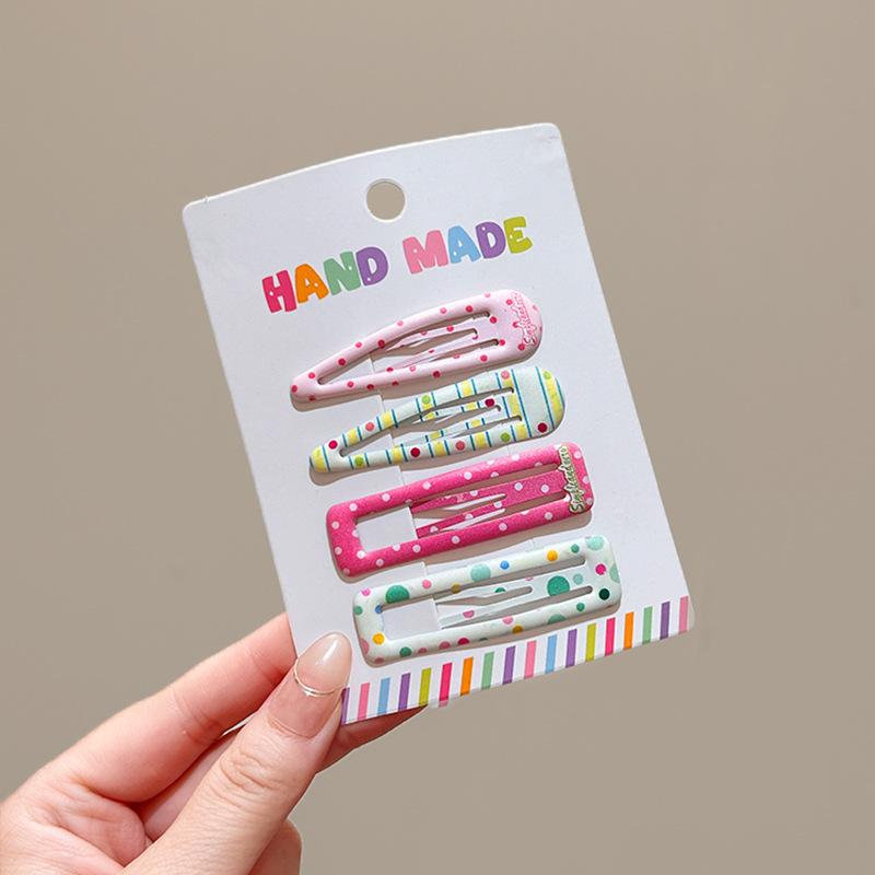 Cute, Stylish, Simple, Versatile Baby Hair Clips, Girl's Bangs Clips, Colorful Hair Clips