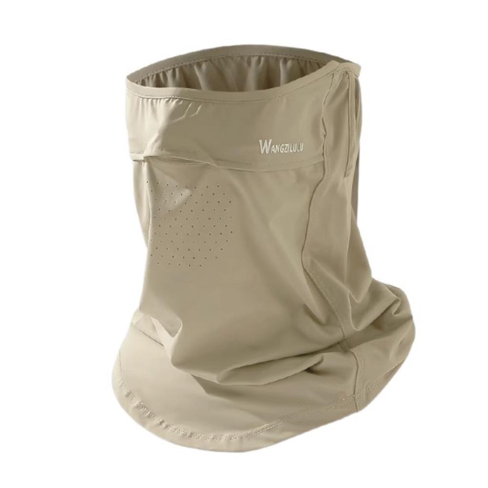 

Солнцезащитная маска для лица с защитой от УФ-лучей, с петельками для ушей, солнцезащитное полотенце для лица, маска для езды, для садоводства хаки