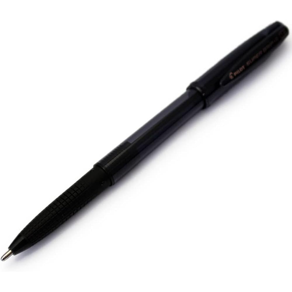 Pilot Super Grip G Ballpoint Pen, 1.6 mm, Ultra Thick, Black, P-BSGC-10BB-BB x 3