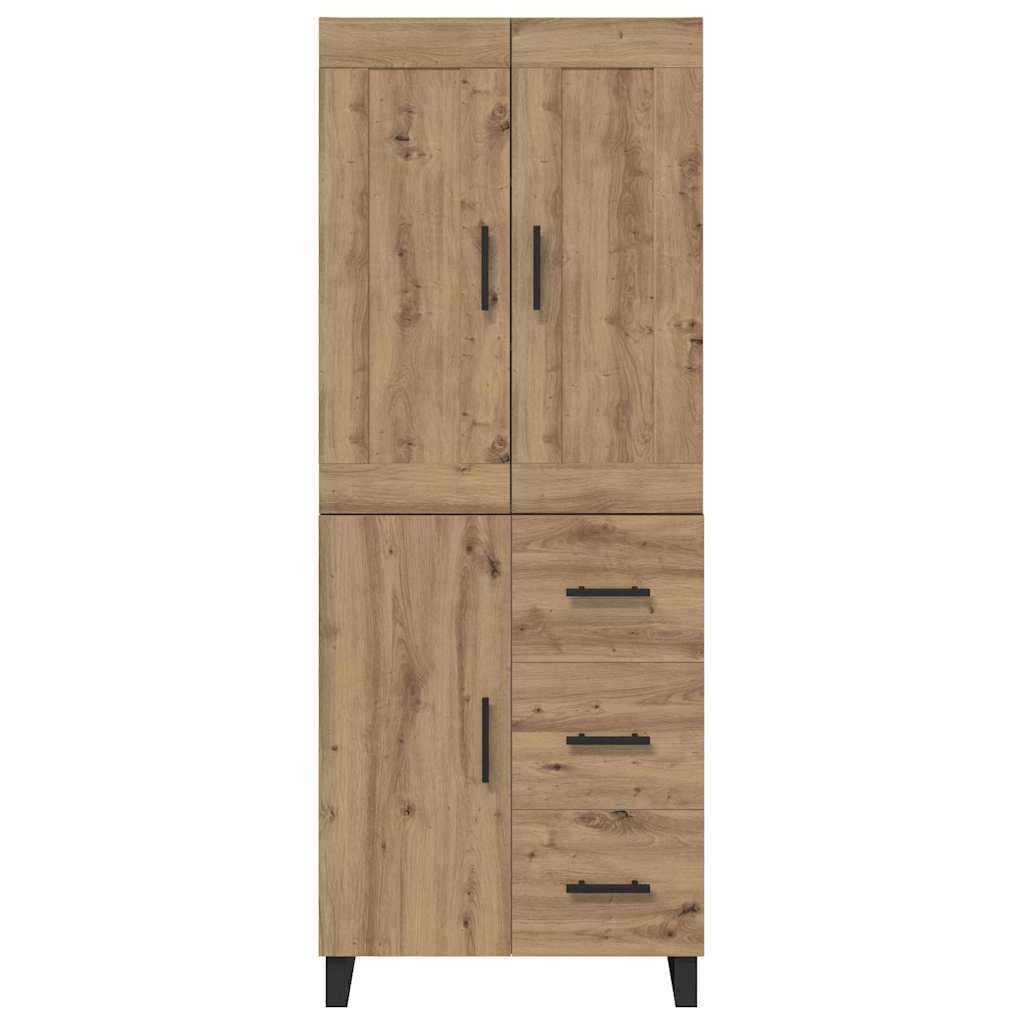 Highboard Artisan Oak 69.5 x 34 x 180 cm Particleboard