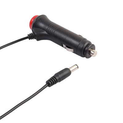 Adaptateur d'alimentation allume-cigare pour voiture et moto, câble de commutation, bouton