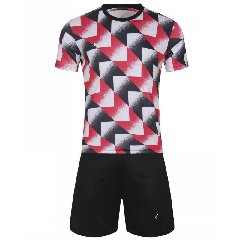 Adult Soccer Jersey Set Short Sleeve Team Uniform Custom Print Number Name Sportswear