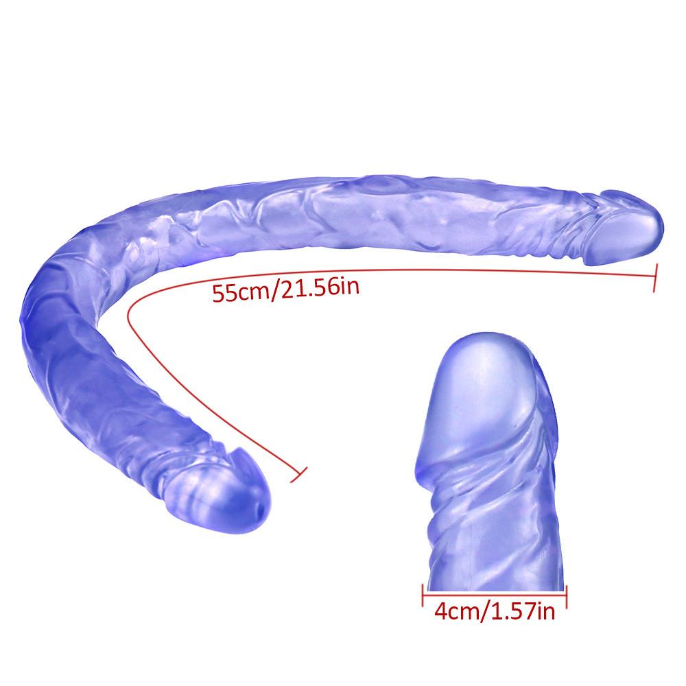 MoDi Double Head Dildo Long Double Ended Dildo Flexible Big Penis for Women Masturbator Sex Toys for Lesbian Gay