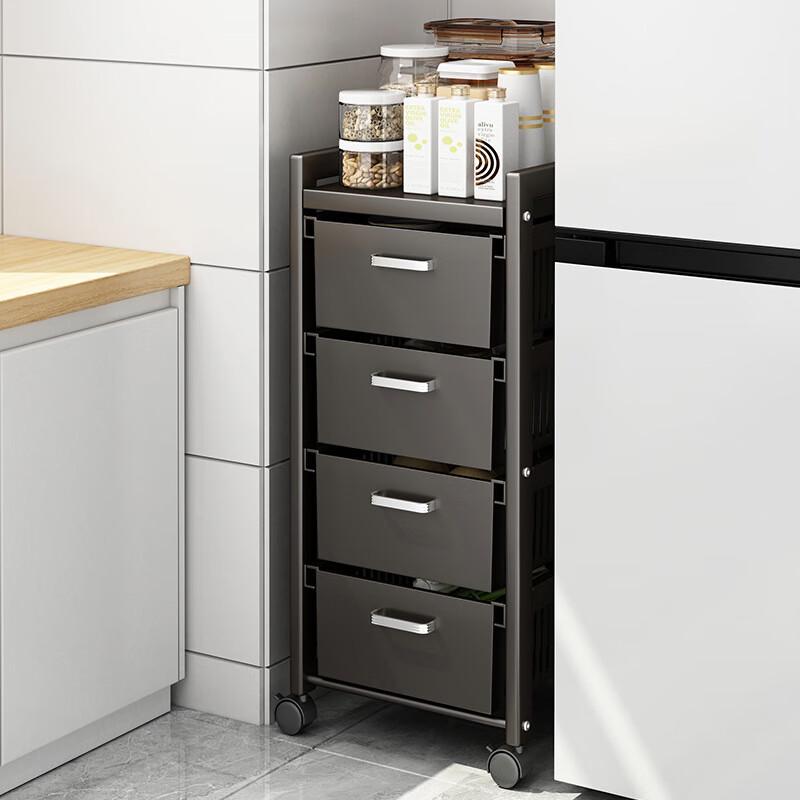 Multifunctional Movable Kitchen Storage Rack