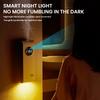 Air Humidifier 90ml with Night Lights Aromatherapy Diffuser with Smart Sensor Air Freshener for Home Bathroom Living Room Toilet