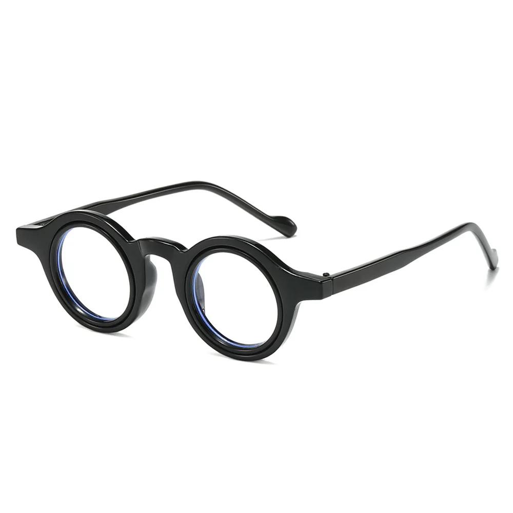 

Vintage Luxurious Brand Style Design Round Optical Eyeglasses Small Frame Women For Men Male Steampunk Computer Classic Myopic Glasses Frame