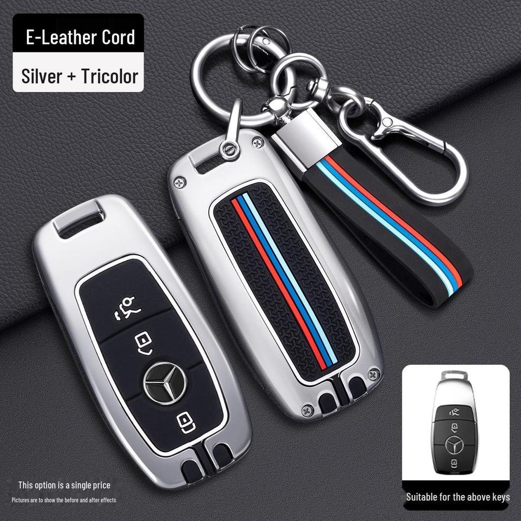 Étui et Coque de Clé Compatibles Mercedes-Benz E300L C260L A200L Classe S GLB220 GLC GLE GLA