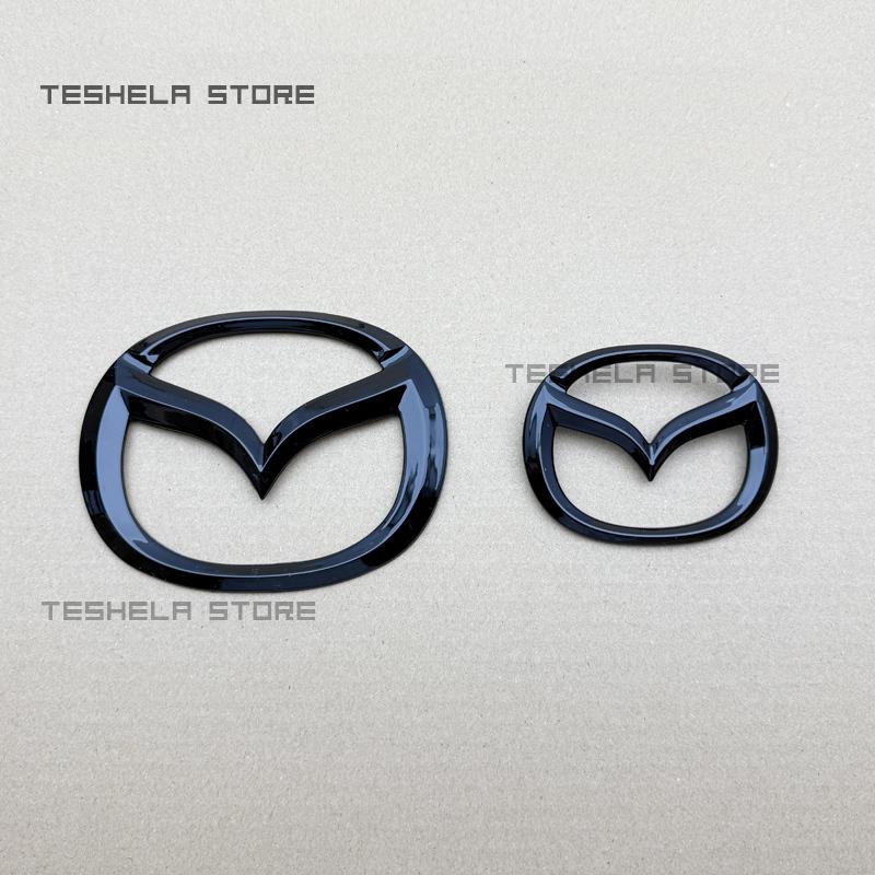 Car Black Front Rear Logo Car Sticker Rear Trunk Body Fender Letters w Labeling Emblem Badge Logo For MAZDA MX5ND 2015-2026