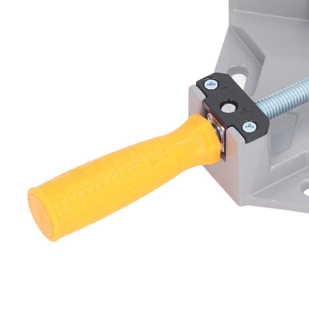 2pcs Adjustable Swing Jaw Right Angle Clamp Single Handle Woodworking Clamps  Photo Framing