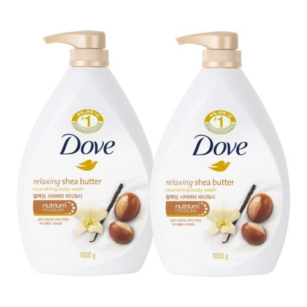 Dove Body Wash Shea Butter 1l 2 Pack none