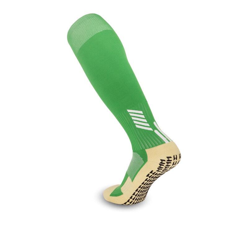 Meias de futebol antiderrapantes para crianças e adolescentes meias esportivas com fundo de toalha