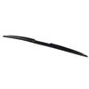 Rear Trunk Spoiler TPU Glossy Black Enhanced Aerodynamics Sporty Look Tail Trunk Lid Spoiler Wing