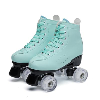 Doppelreihen Rollschuhe für Erwachsene Vier Rollschuhe Skating Schuhe männliche erwachsene weibliche Skates
