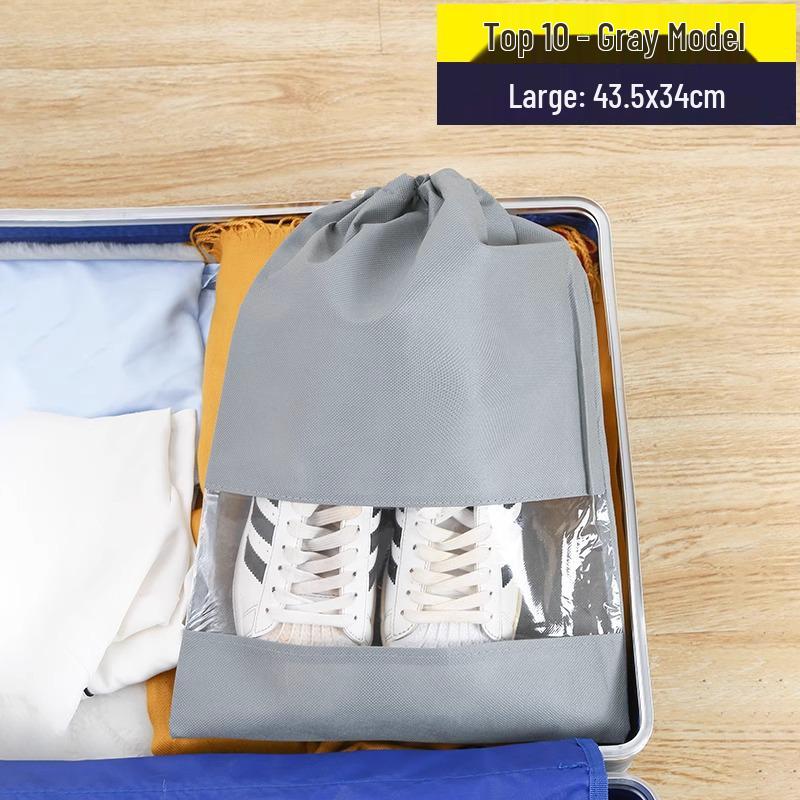 Travel Shoe Bag - Dustproof Storage & Cover for White Shoes