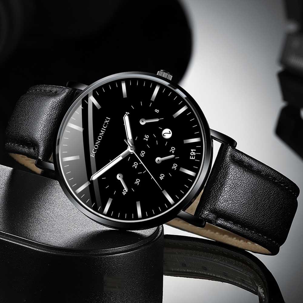 Buy Qi Men Busine Luxury Sports Watch Analog Sport Leather Quartz Mens