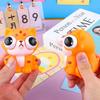 Soft Pop Eye Squeeze Sensory Toys Stretch Squeezing Cartoon Little Bear Fidget Toys Slow Rebound Kawaii Tiger Squeeze Toy Gift