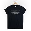 M Chuck Bass Tshirt Tee Top Gossip Girl Chuck and Blair T Shirt