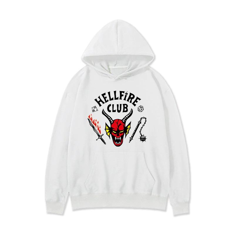 Beliebte Stranger Things Freizeitkleidung Grafik-Hoodies